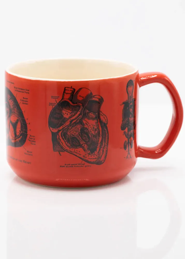 Succubus Home Keramik Kop med Hjerteprint