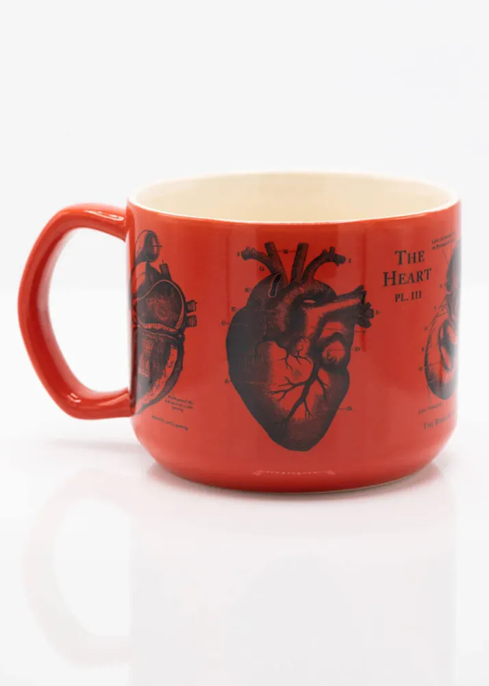 Succubus Home Keramik Kop med Hjerteprint