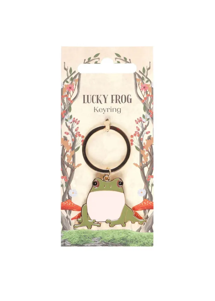 Succubus Home Lucky Frog Nøglering Grøn