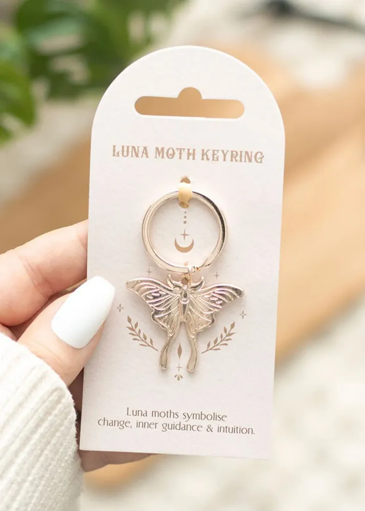 Succubus Home Nøglering Luna Moth Guld