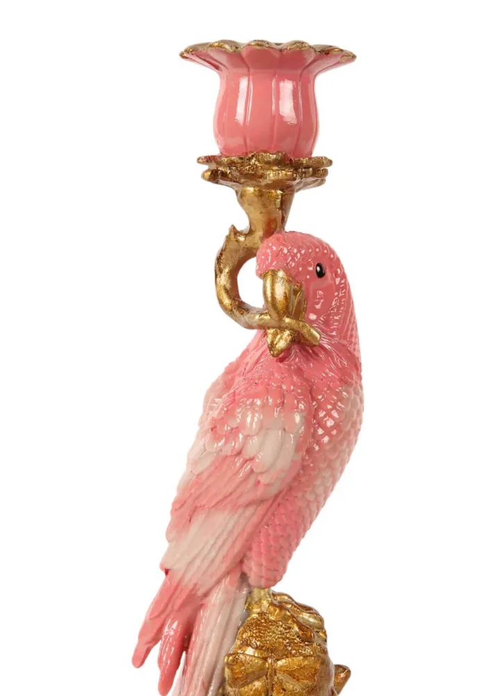 Succubus Home Papegøje Lysestage Rosa