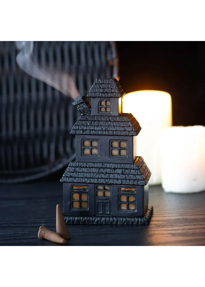 Succubus Home Spøgelseshus Røgelseskegle Holder i Sort
