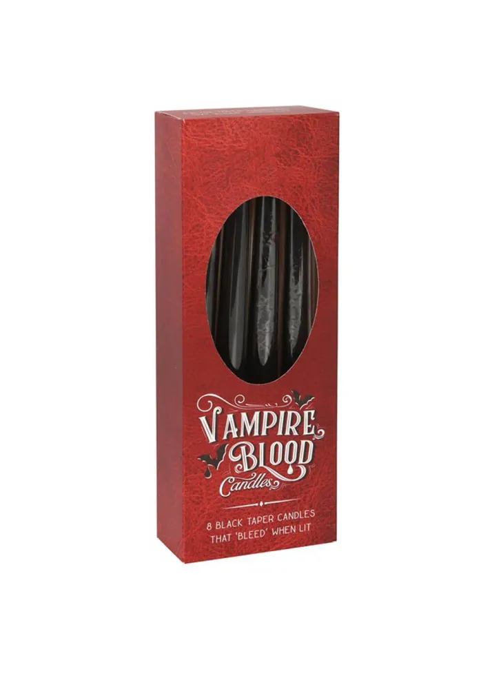 Succubus Home Vampire Blood 8 Candles Black