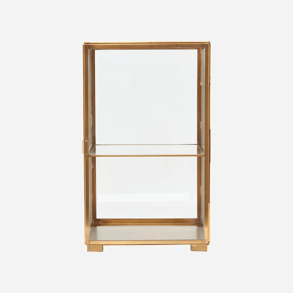 Bord Kabinet i messing fra House Doctor, 41 cm højt
