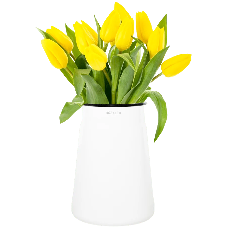 EMALEL BLOMSTERVASE