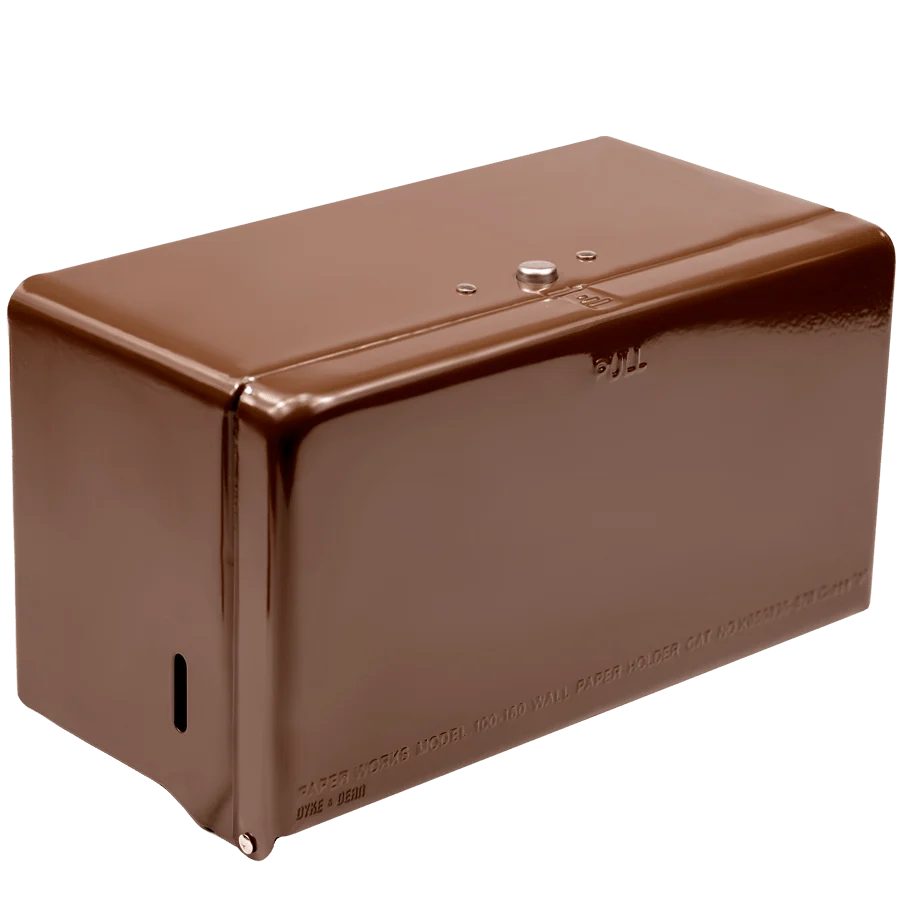 PAPIRRULLE & VÆV DISPENSER BRUN