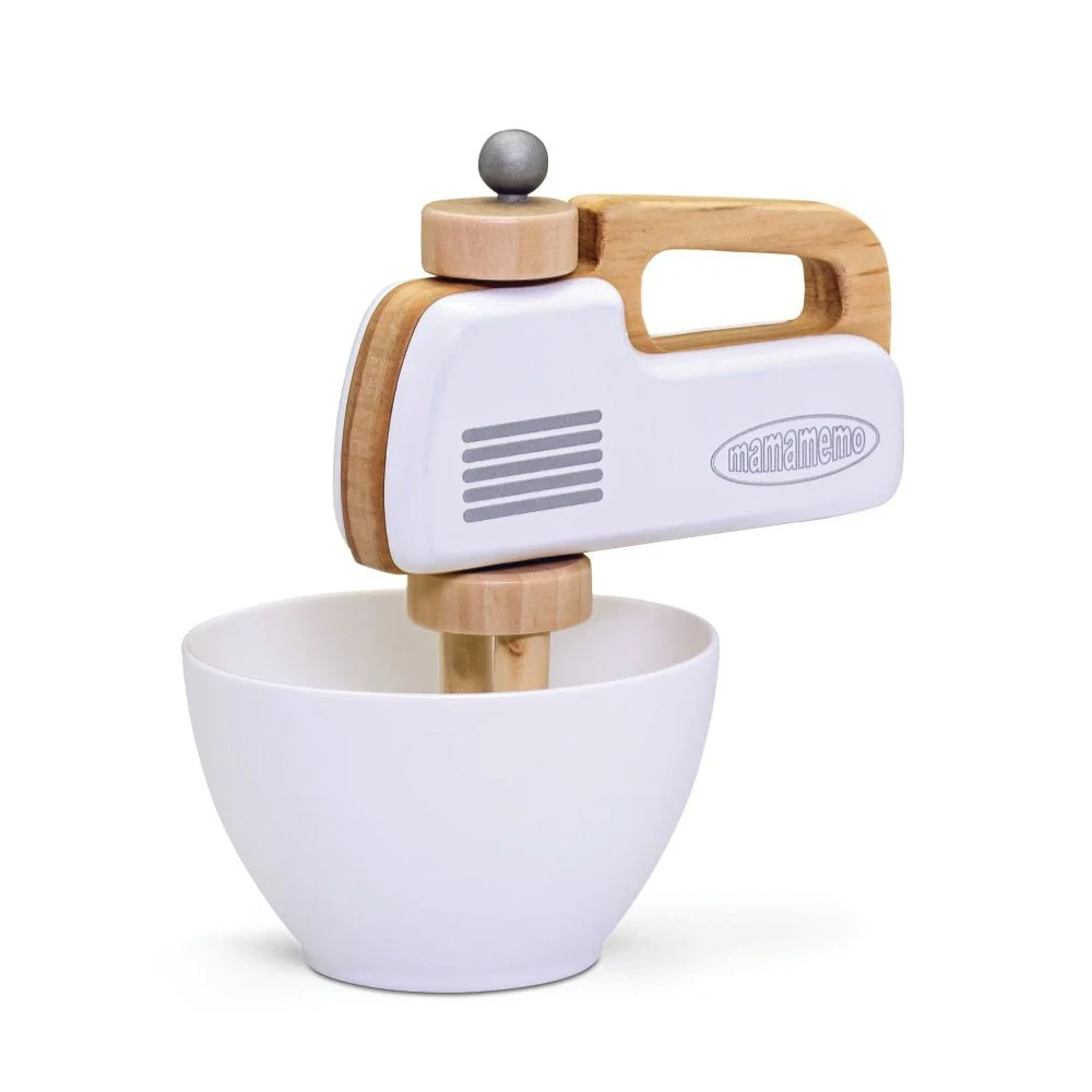 Håndmixer i træ fra MaMaMeMo - Fra 3 år.