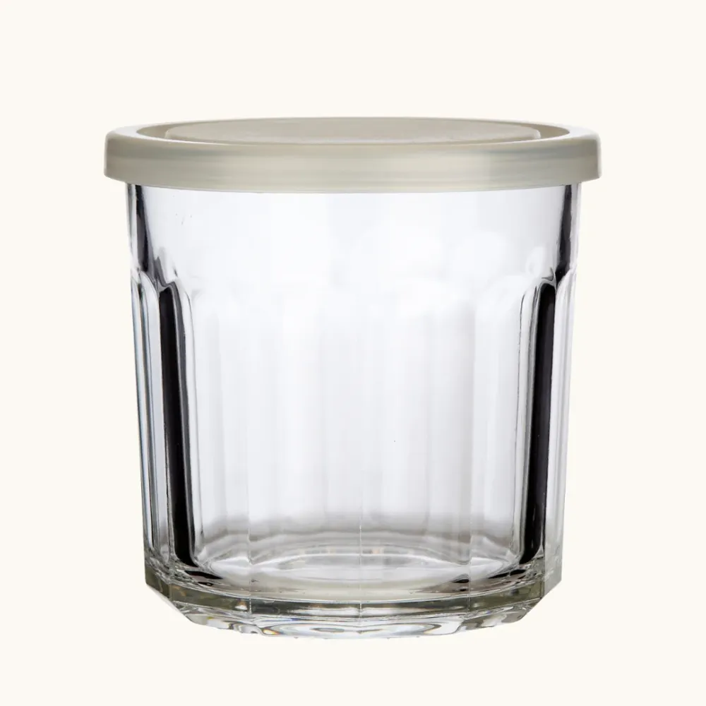 Opbevaringsglas med låg – marmeladeglas i klart glas til køkkenet