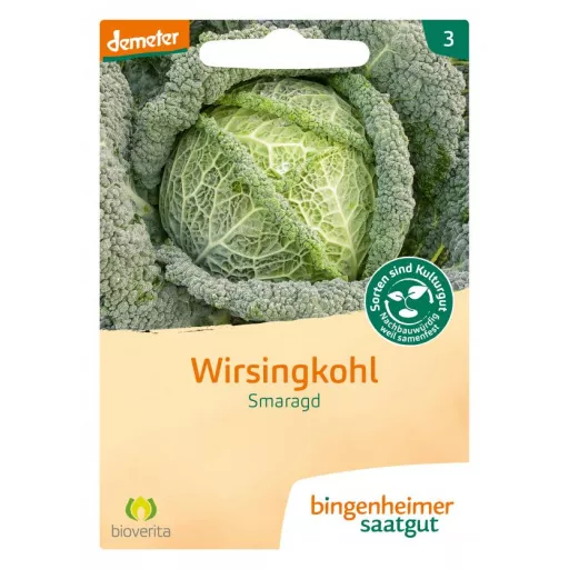 Biodynamisk Savoykål Smaragd - Bingenheimer Saatgut