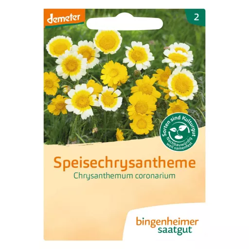 Biodynamiske Spiselige Krysantemum - Bingenheimer Saatgut