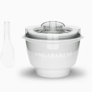 Ankarsrum ismaskine alabast 0,75 liter m spatel