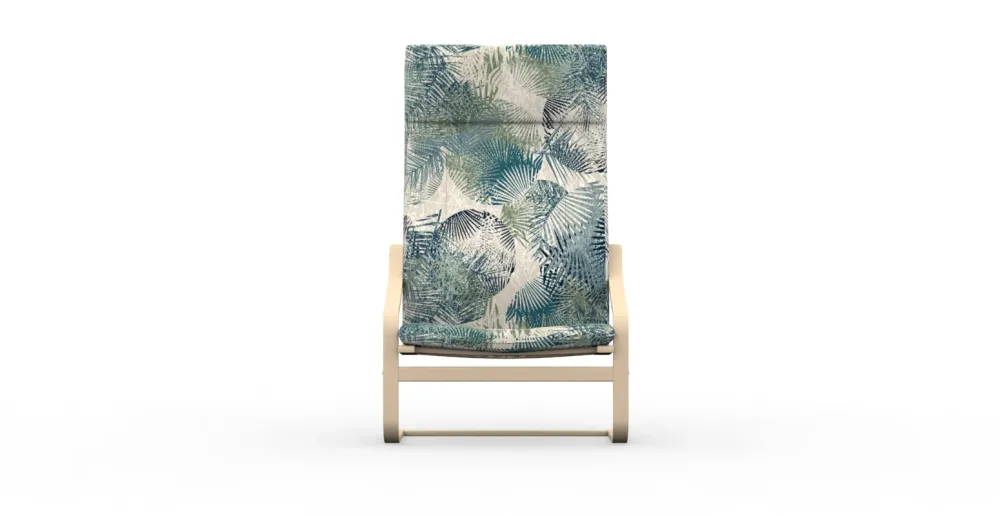 POÄNG IKEA lænestolsbetræk med fastgjort nakkepude - i stof Exclusive edition, farve Eden Green (x2 stk) Comfortly (outlet)