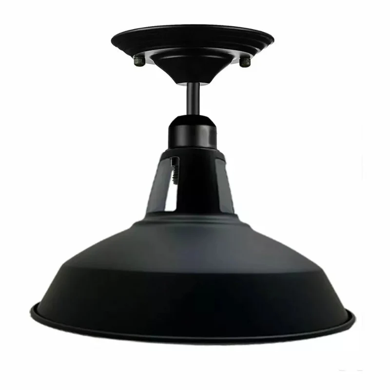 Retro lampeskærme Ø 30 cm buede til LED loftlamper ~ 1590