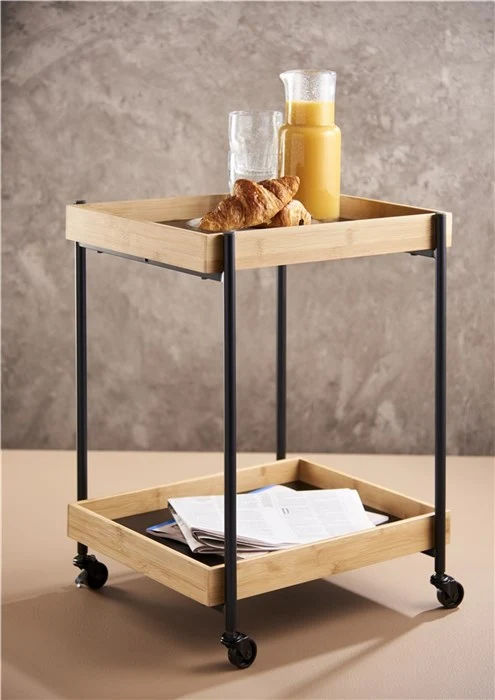 Day - Rullebord med 2 bakker - 45x38x58,5 cm