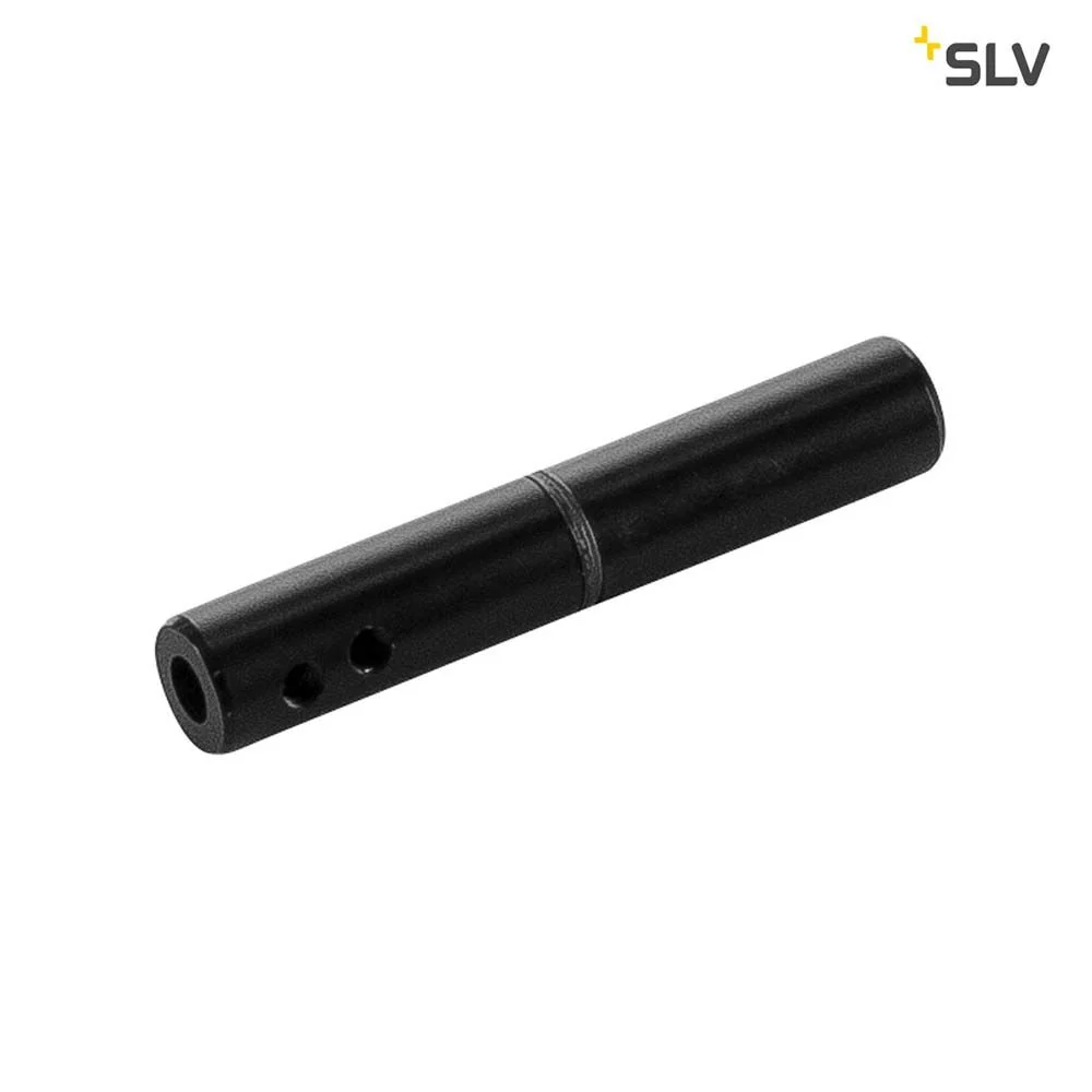 Isolerende stik til Tenseo Niedervolt Rope System Black 2 stykker
