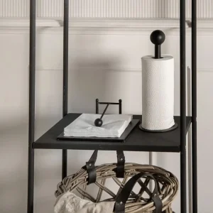 Springform Køkkenrulleholder i charcoal jern