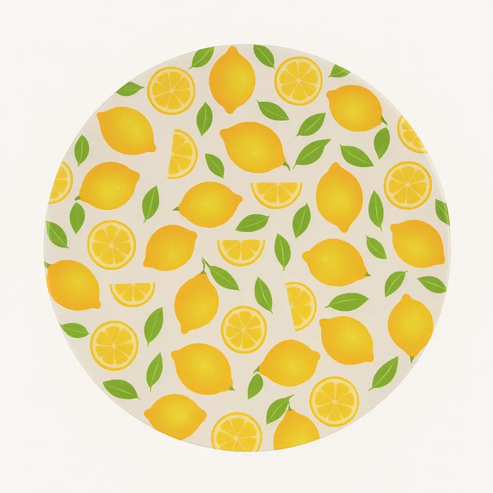 Citrus Tallerken – Plast Ø 25 cm