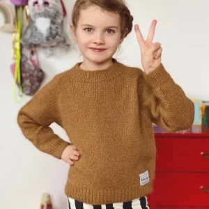 Ingen dikkedarer sweater junior trykt opskrift