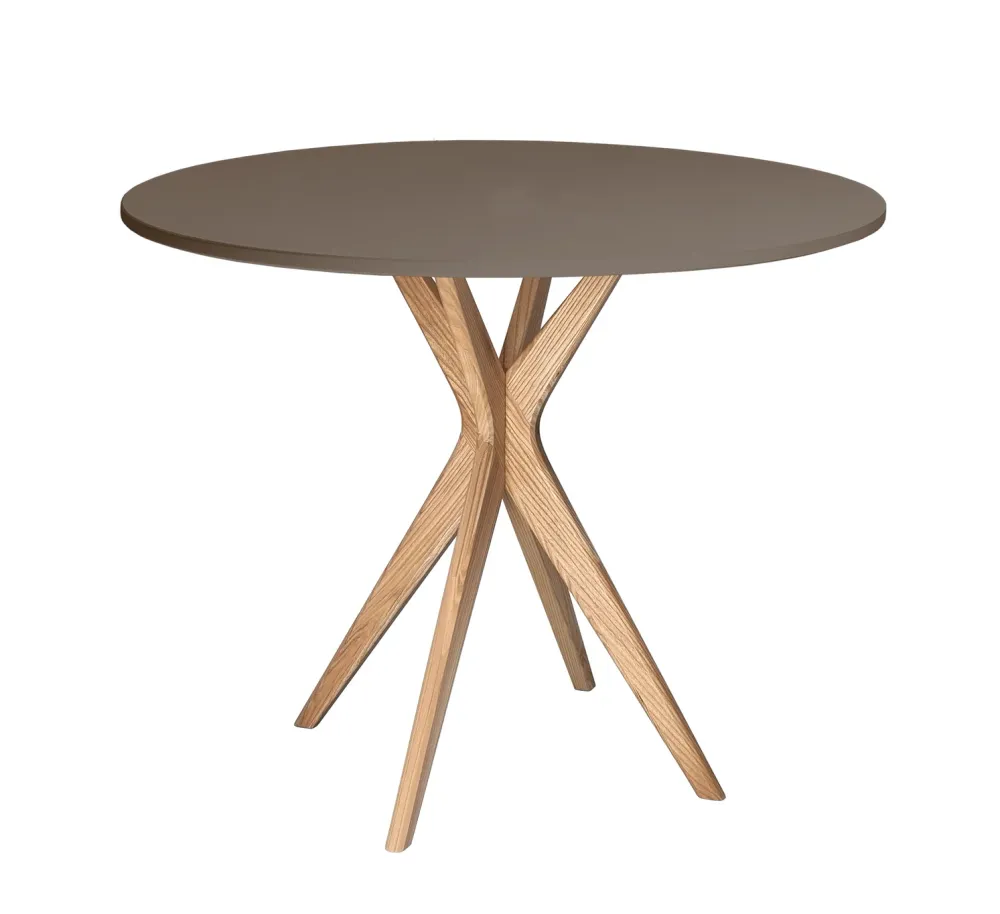 JUBI Lille Rundt Spisebord diam. 70cm Beaver Taupe