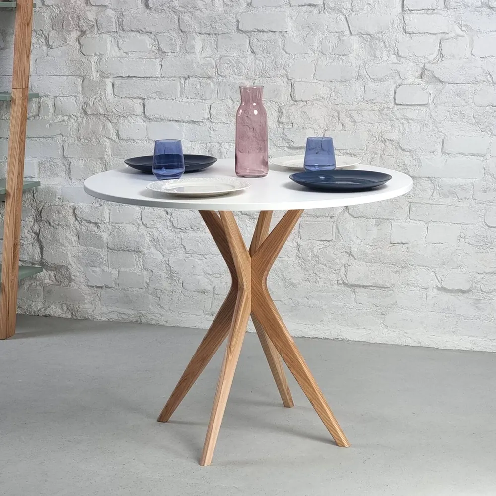 JUBI Lille Rundt Spisebord diam. 70cm Beaver Taupe