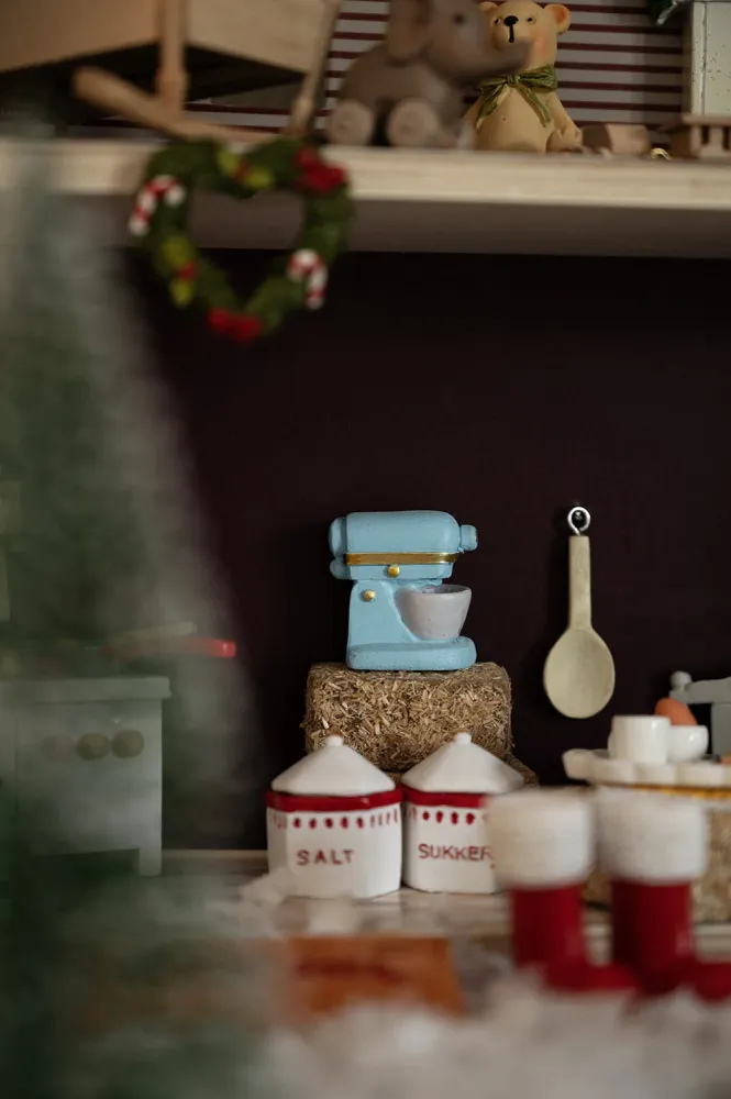 Køkken maskine til Nisser Brushed Nickel