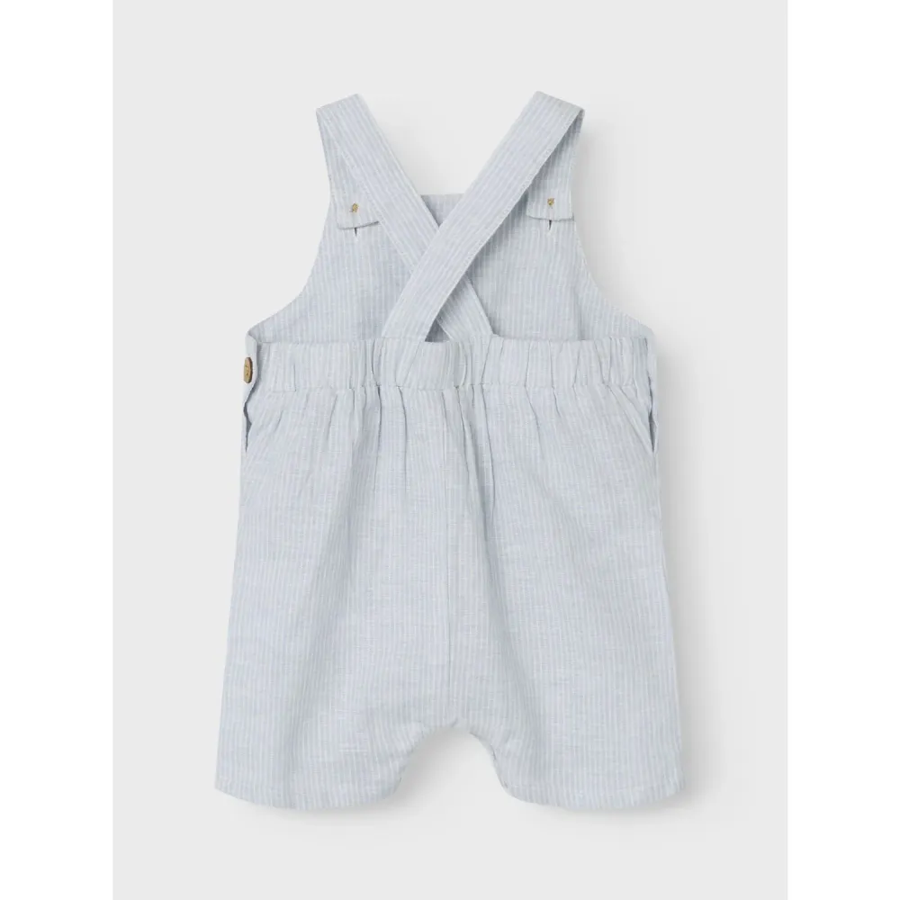 Lil'Atelier Ancient Water Jesper Loose Cropped Overall 56