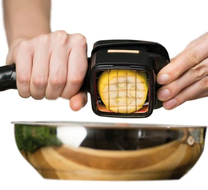 Nicer Dicer Quick multifunktionel grøntsagssnitter - 1200 Watts Sort
