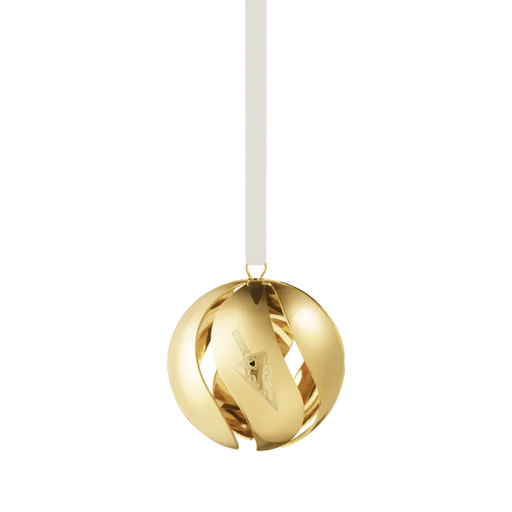 Georg Jensen - Julekugle 2022 - Forgyldt