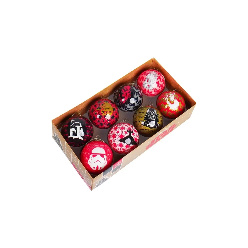 Star Wars 60 mm julekugler - sæt af 8