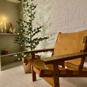 Cedertræ uden sne - Ink LED lyskæde - 170cm