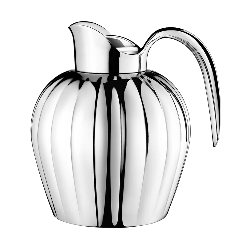 Georg Jensen - Bernadotte - Termokande - 0,8L - Rustfri