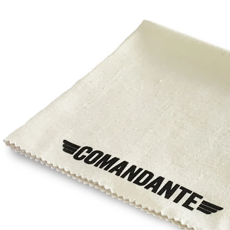 Comandante, Bomuldsklud, Hvid 30 x 30 cm