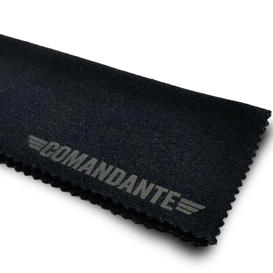 Comandante, Bomuldsklud, Sort 15 x 15 cm
