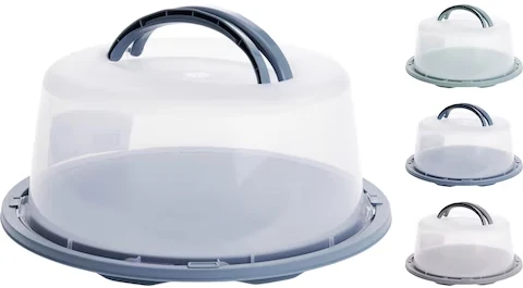 Excellent Houseware - Lagkageholder M/Låg - Ass. Farver