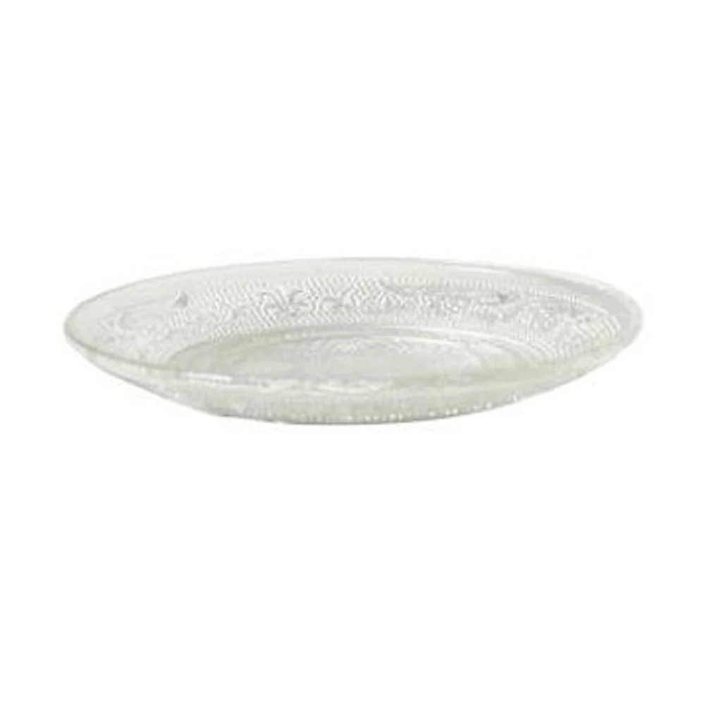 Speedtsberg Kagefad med Mønster Ø15cm Glas Clear