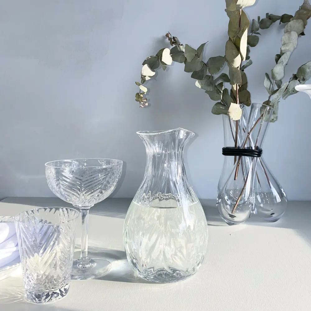 Herringbone Jug Baltic Sea Glass