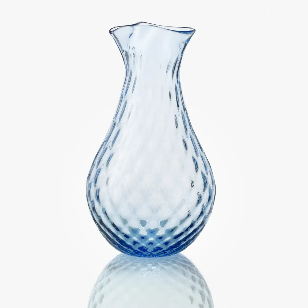 Summer Glass Jug, Soft Blue Baltic Sea Glass