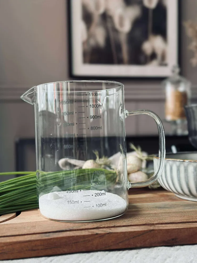 Målekande glas - 1000ml.