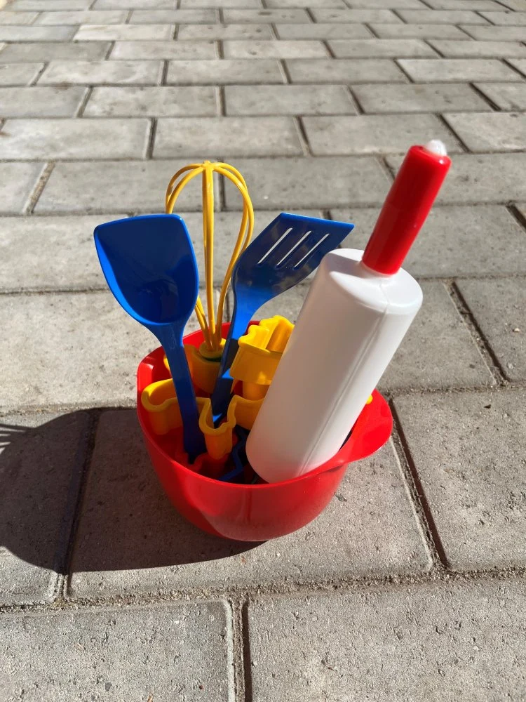 Dantoy Bagesæt i net - 12 dele - Fra 2 år.