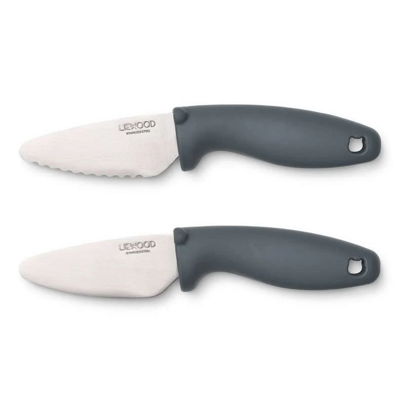 Liewood Perry Børneknive - 2 stk. - Whale Navy