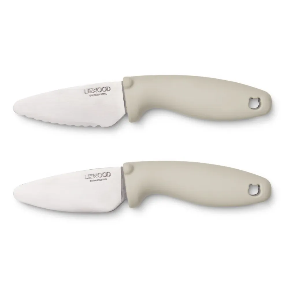 Liewood Perry Børneknive, twin-pack - Sandy