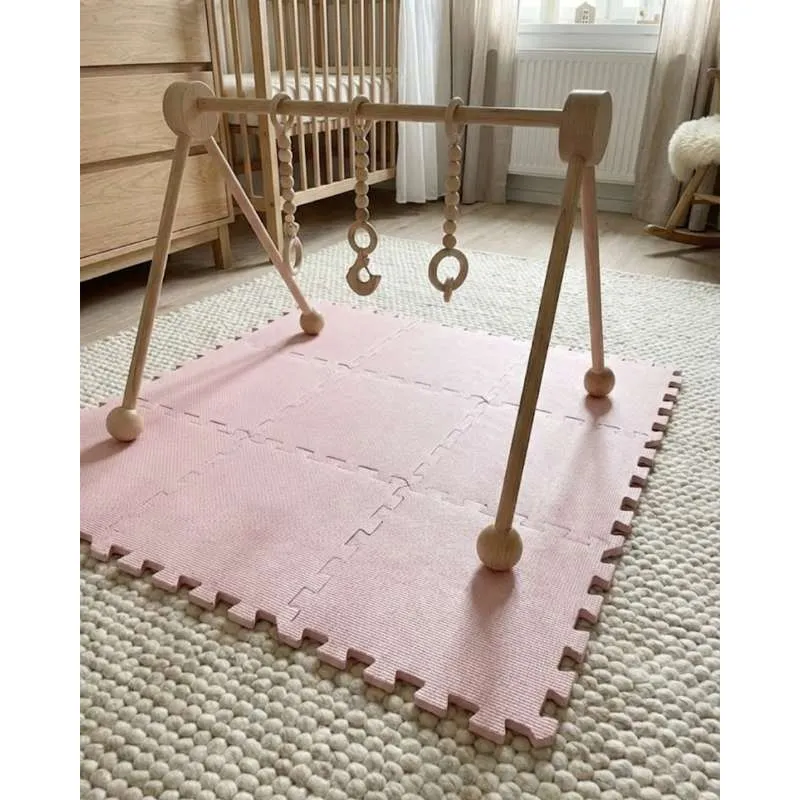 Kid'oh Skumlegegulv - 9 brikker - Dusty Rose Bath Time
