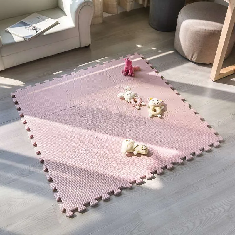 Kid'oh Skumlegegulv - 9 brikker - Dusty Rose Bath Time