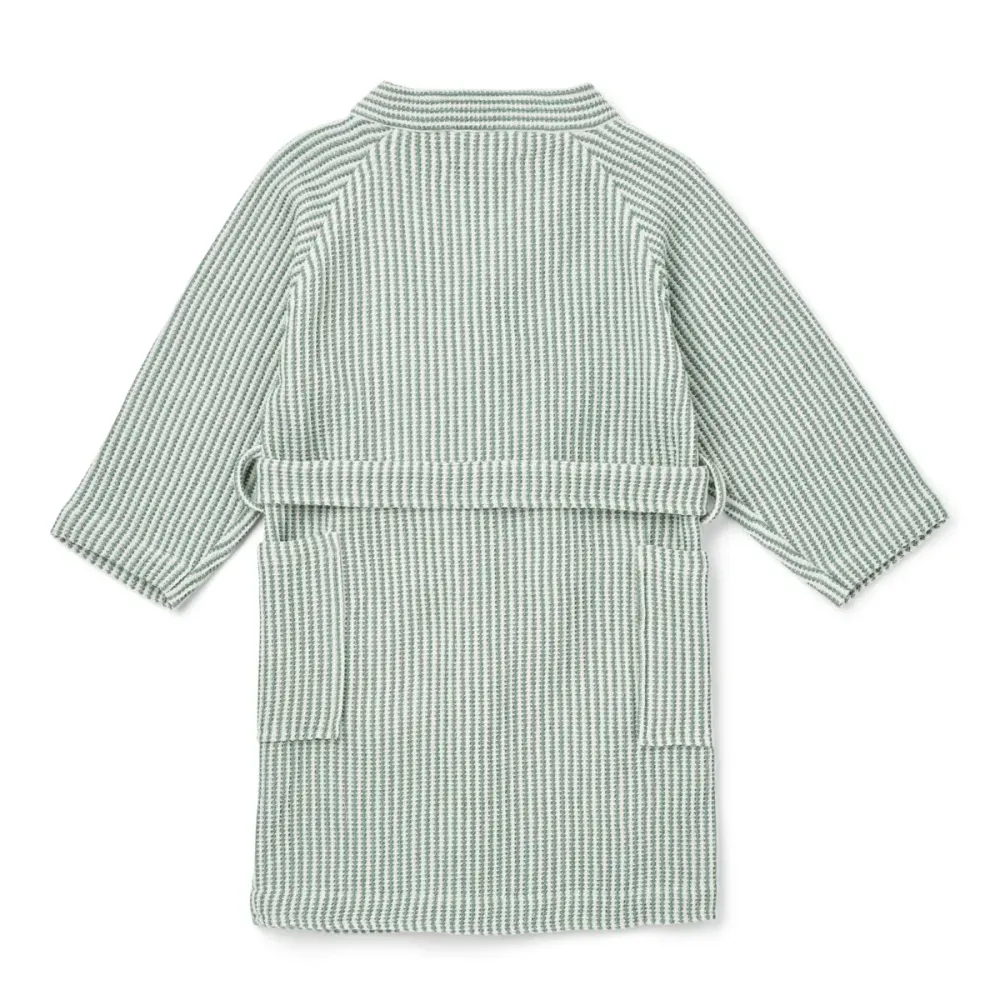 Liewood Bertha Badekåbe, Stripe peppermint/creme de la creme - str. 3-4y
