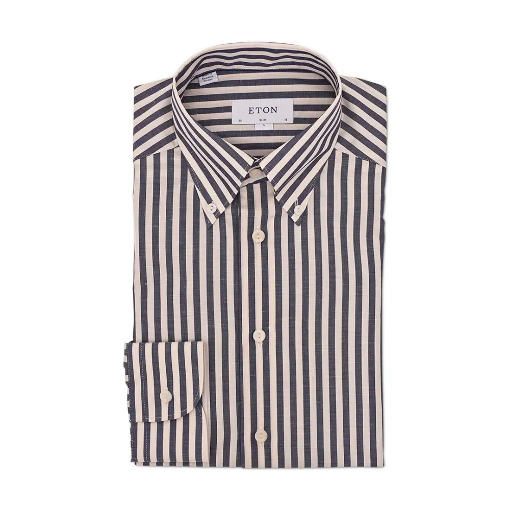 1000 3194 29 SLIM SHIRT | AZURE STRIPE 38