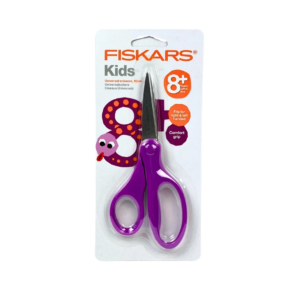 Space-Saving Fiskars - Børnesaks 8+ år lavender
