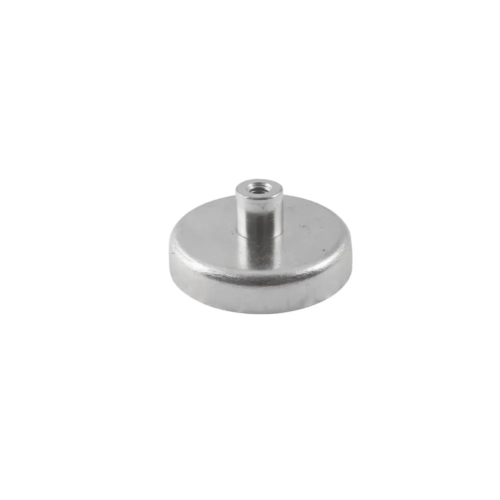 DIESELLA Ferrit pottemagnet Ø80mm M10 gevindbøsning (570N)