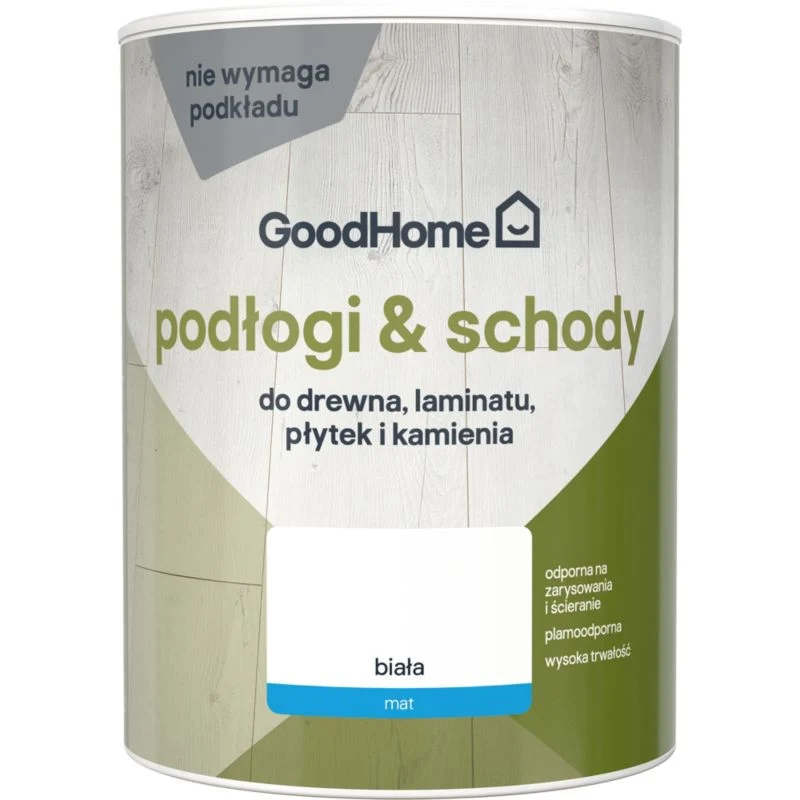 GoodHome Reno gulvmaling til renovering ivory mat 0,75 l