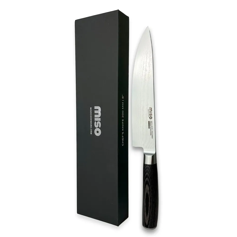 Miso Cookware - Damascus Knivsæt 6 dele metal