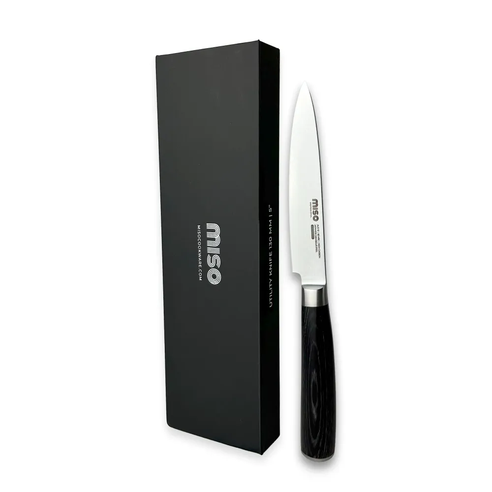 Miso Cookware - Damascus Knivsæt 6 dele metal